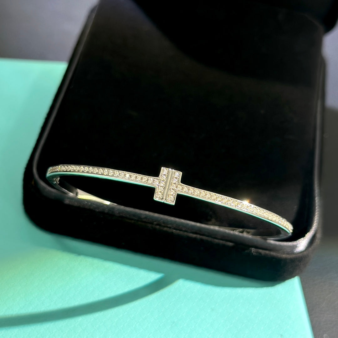 18K Tiffany Diamonds Bracelet